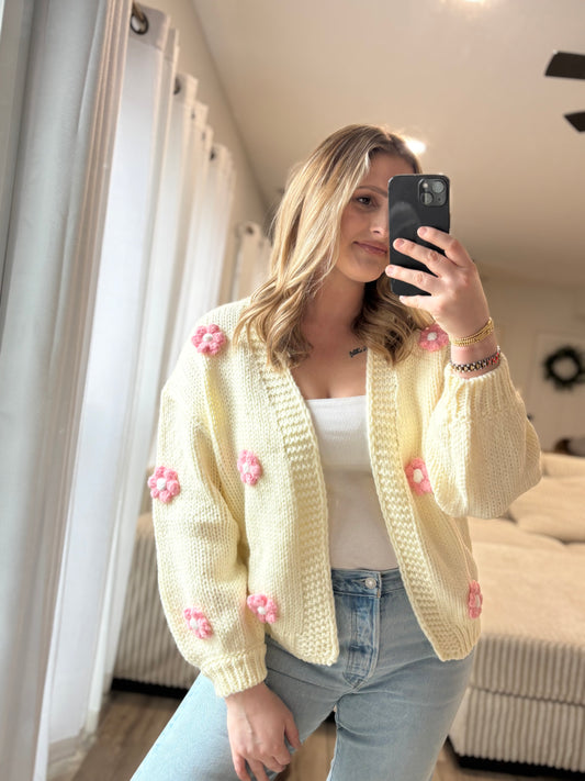 Bring May Flowers Cardigan