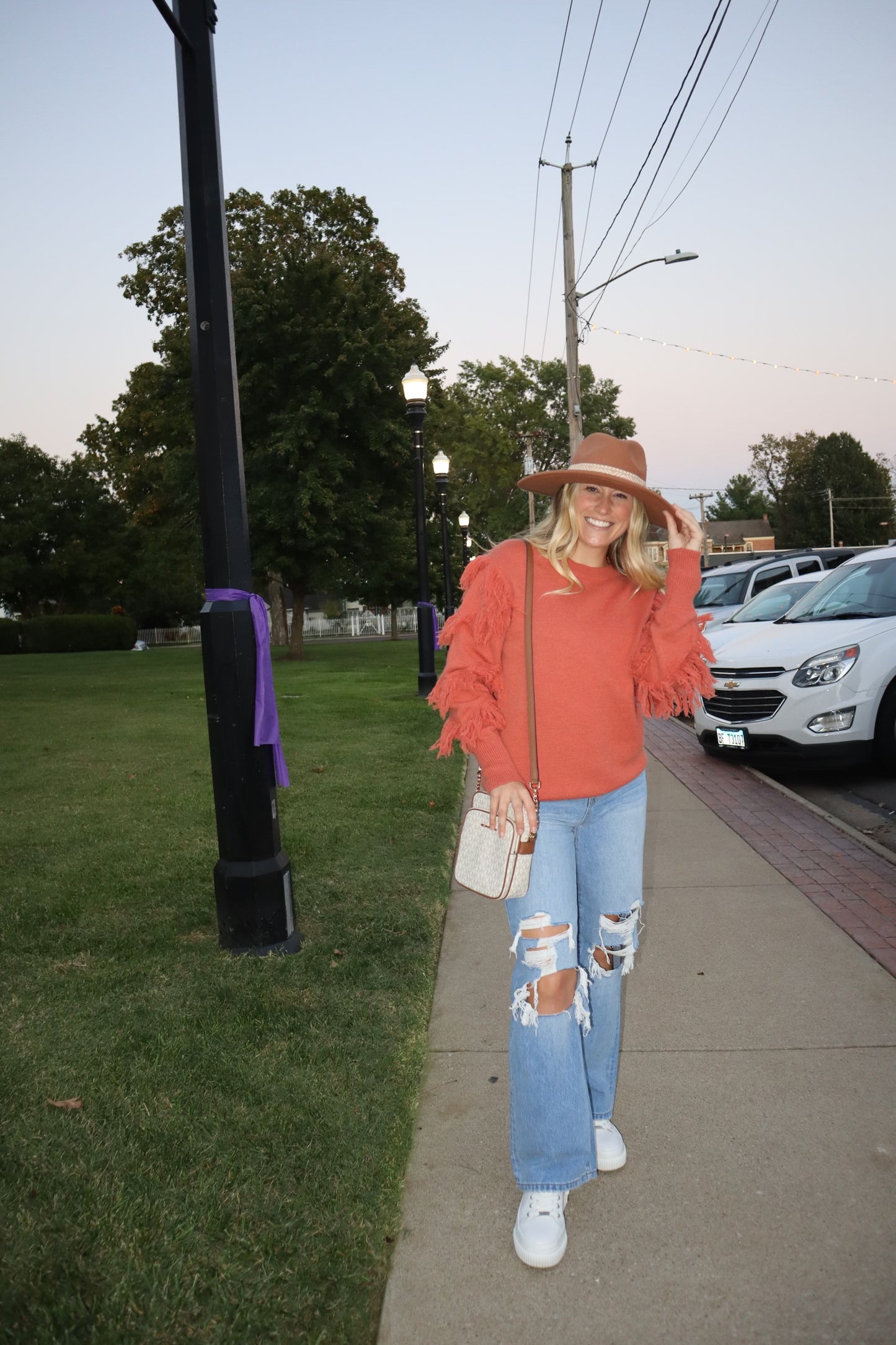 Tassel Detail Knit Top