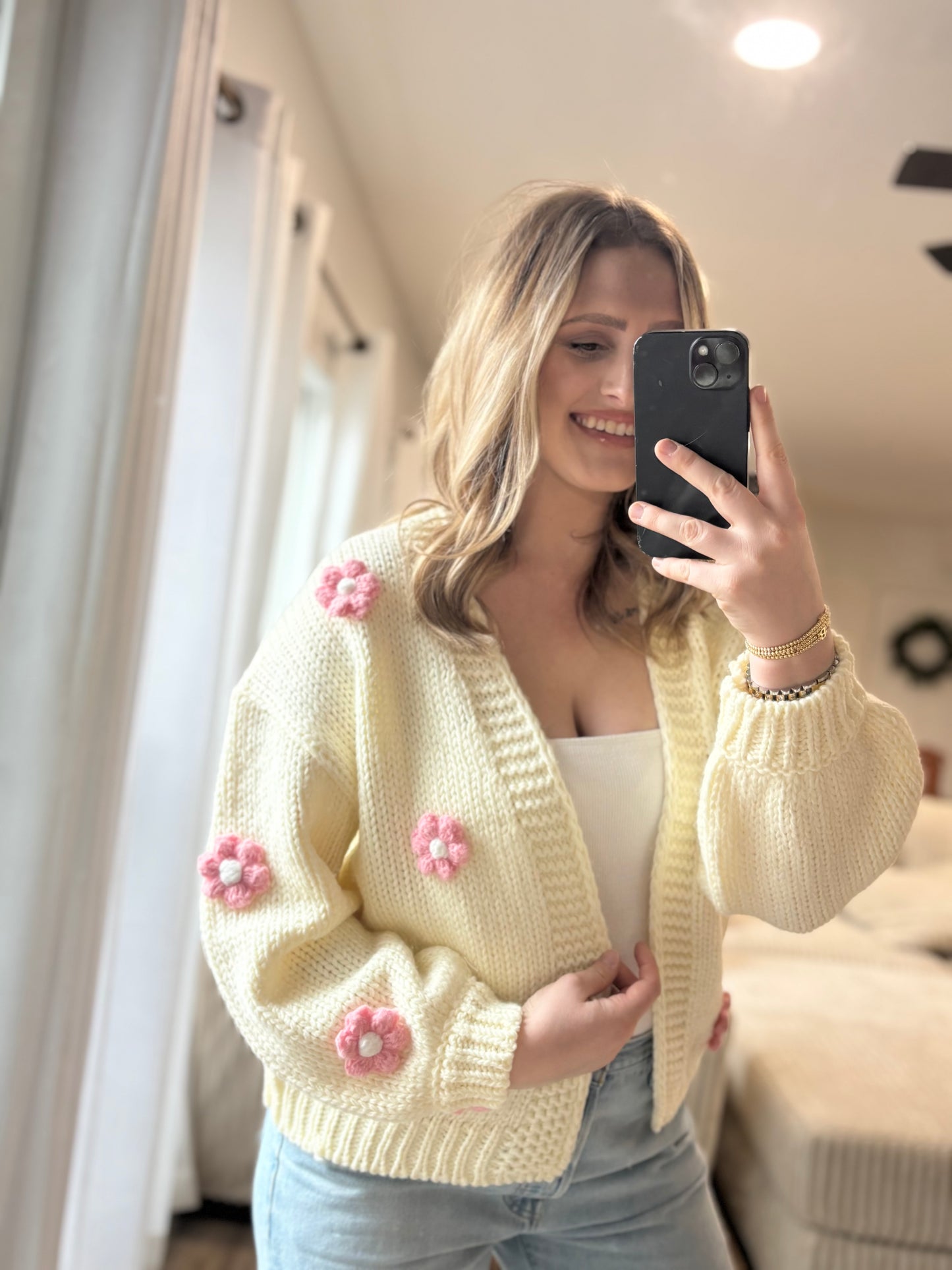 Bring May Flowers Cardigan