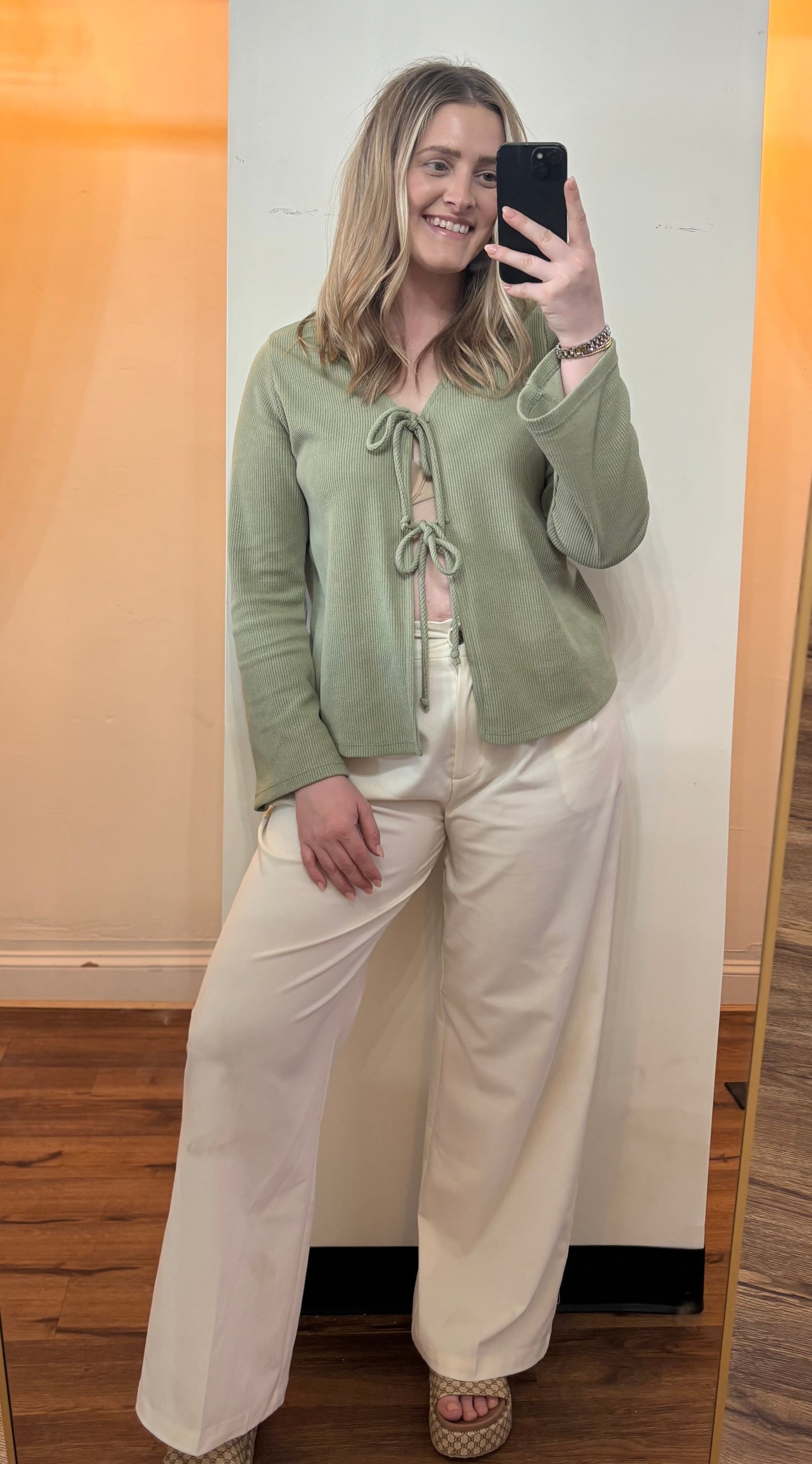 Charlie Tie Knit Cardigan