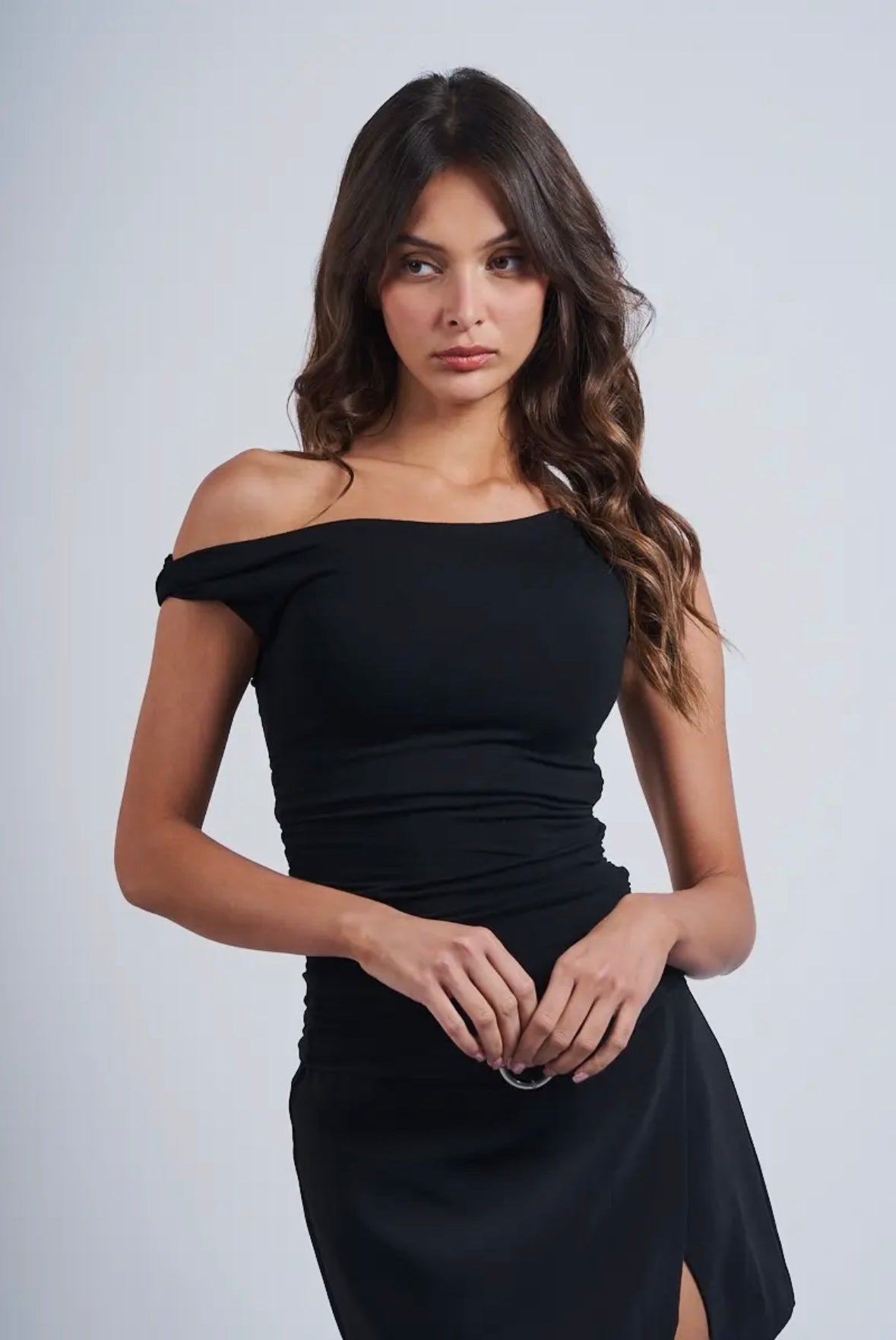 Asymmetrical One-Shoulder Top